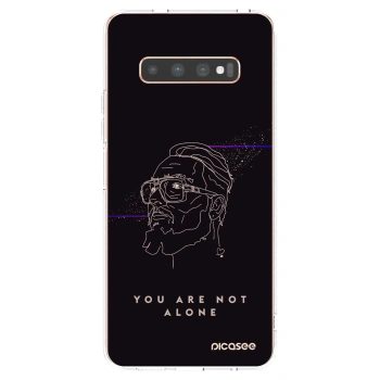 Picasee silikónový prehľadný obal pre Samsung Galaxy S10 Plus G975 - You are not alone