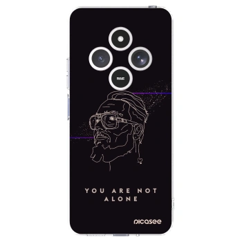 Picasee silikónový prehľadný obal pre Xiaomi Redmi 14C - You are not alone