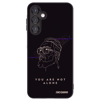 Picasee silikónový čierny obal pre Samsung Galaxy A16 5G - You are not alone