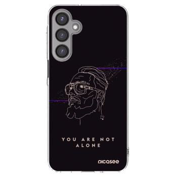 Picasee silikónový prehľadný obal pre Samsung Galaxy A16 5G - You are not alone