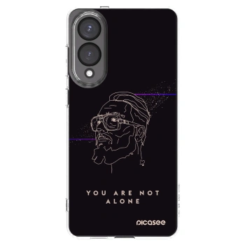 Picasee silikónový prehľadný obal pre Samsung Galaxy S25 Edge 5G - You are not alone