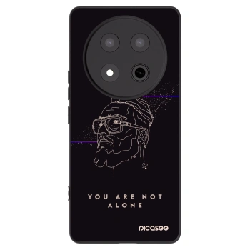 Picasee silikónový čierny obal pre Honor Magic7 Lite 5G - You are not alone