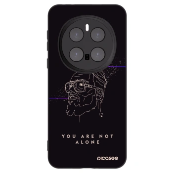 Picasee silikónový čierny obal pre Honor Magic7 Pro 5G - You are not alone