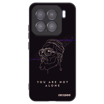 Picasee silikónový čierny obal pre Xiaomi 15 - You are not alone