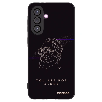 Picasee silikónový čierny obal pre Samsung Galaxy A36 5G - You are not alone