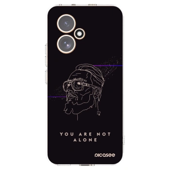 Picasee silikónový prehľadný obal pre Honor 400 5G - You are not alone