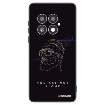 Picasee silikónový čierny obal pre OnePlus 13 5G - You are not alone