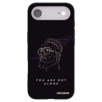 Picasee silikónový čierny obal pre Apple iPhone Air - You are not alone