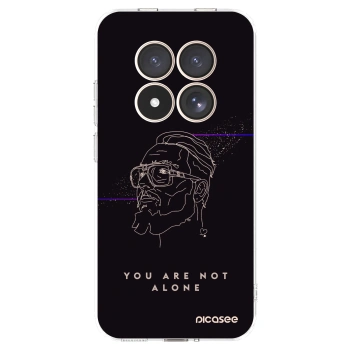 Picasee silikónový prehľadný obal pre Xiaomi Redmi Note 15 Pro 4G - You are not alone