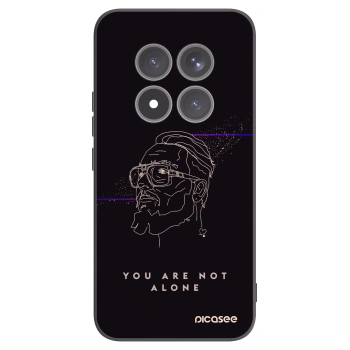 Picasee silikónový čierny obal pre Xiaomi Redmi Note 15 Pro+ - You are not alone