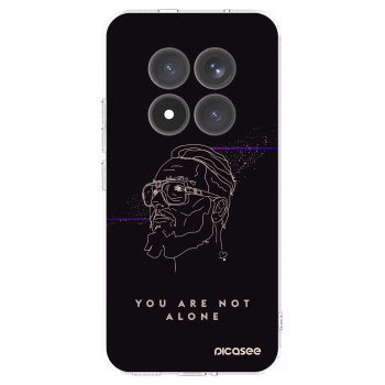 Picasee silikónový prehľadný obal pre Xiaomi Redmi Note 15 Pro+ - You are not alone