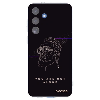 Picasee silikónový prehľadný obal pre Samsung Galaxy S25 FE 5G - You are not alone