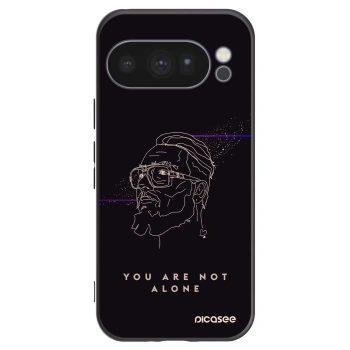 Picasee silikónový čierny obal pre Google Pixel 10 Pro - You are not alone