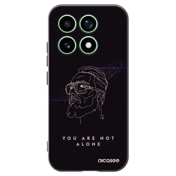 Picasee silikónový čierny obal pre Xiaomi 17 - You are not alone
