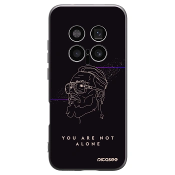 Picasee silikónový čierny obal pre Honor Magic8 Pro 5G - You are not alone