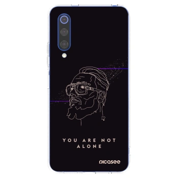 Picasee silikónový prehľadný obal pre Xiaomi Mi 9 SE - You are not alone