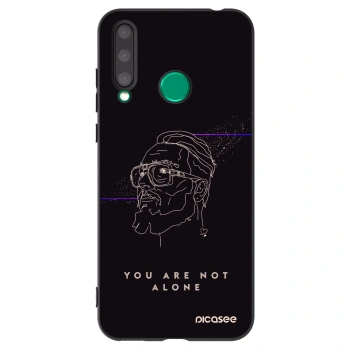 Picasee silikónový čierny obal pre Honor 20 Lite - You are not alone