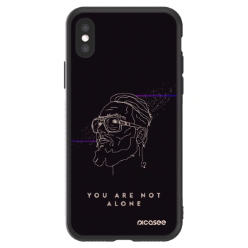 Picasee ULTIMATE CASE pro Apple iPhone X/XS - You are not alone