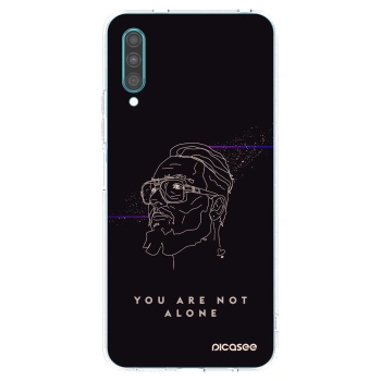Picasee silikónový prehľadný obal pre Samsung Galaxy A30s A307F - You are not alone
