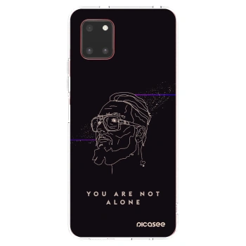 Picasee silikónový prehľadný obal pre Samsung Galaxy Note 10 Lite N770F - You are not alone
