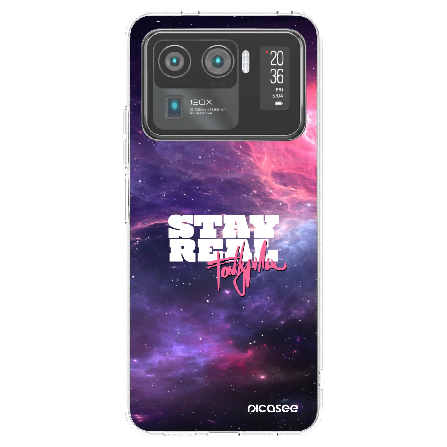 Picasee silikónový prehľadný obal pre Xiaomi Mi 11 Ultra - Stay Real