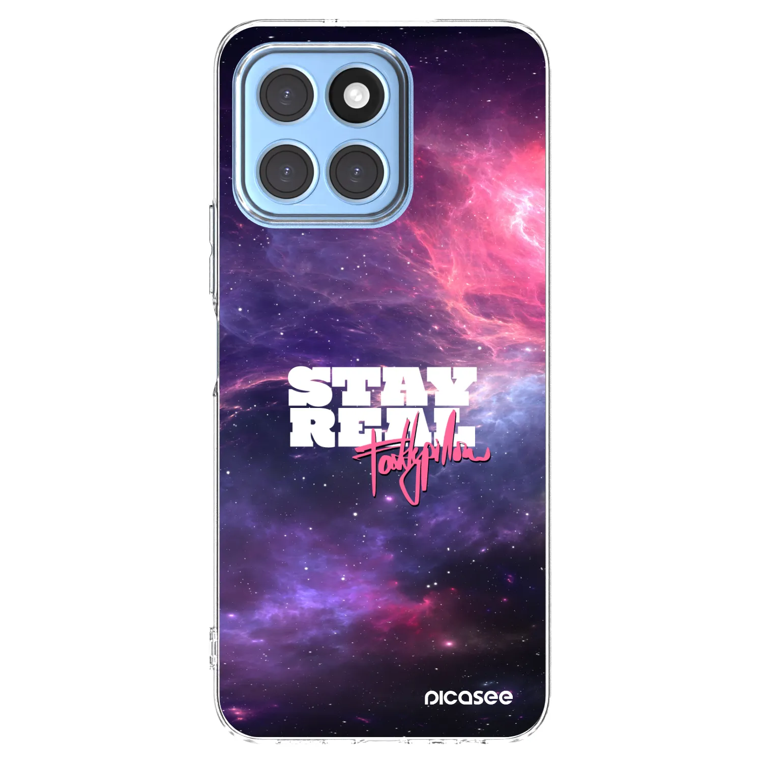 Picasee silikónový prehľadný obal pre Honor X6 - Stay Real