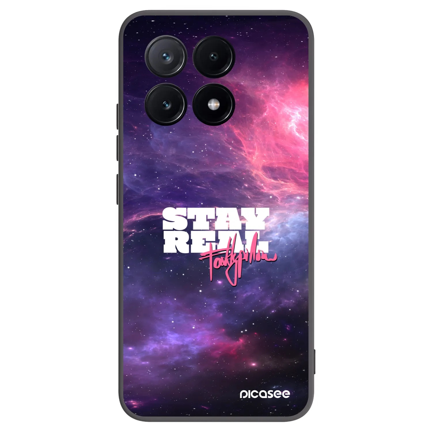 Picasee silikónový čierny obal pre Xiaomi Poco X6 Pro - Stay Real