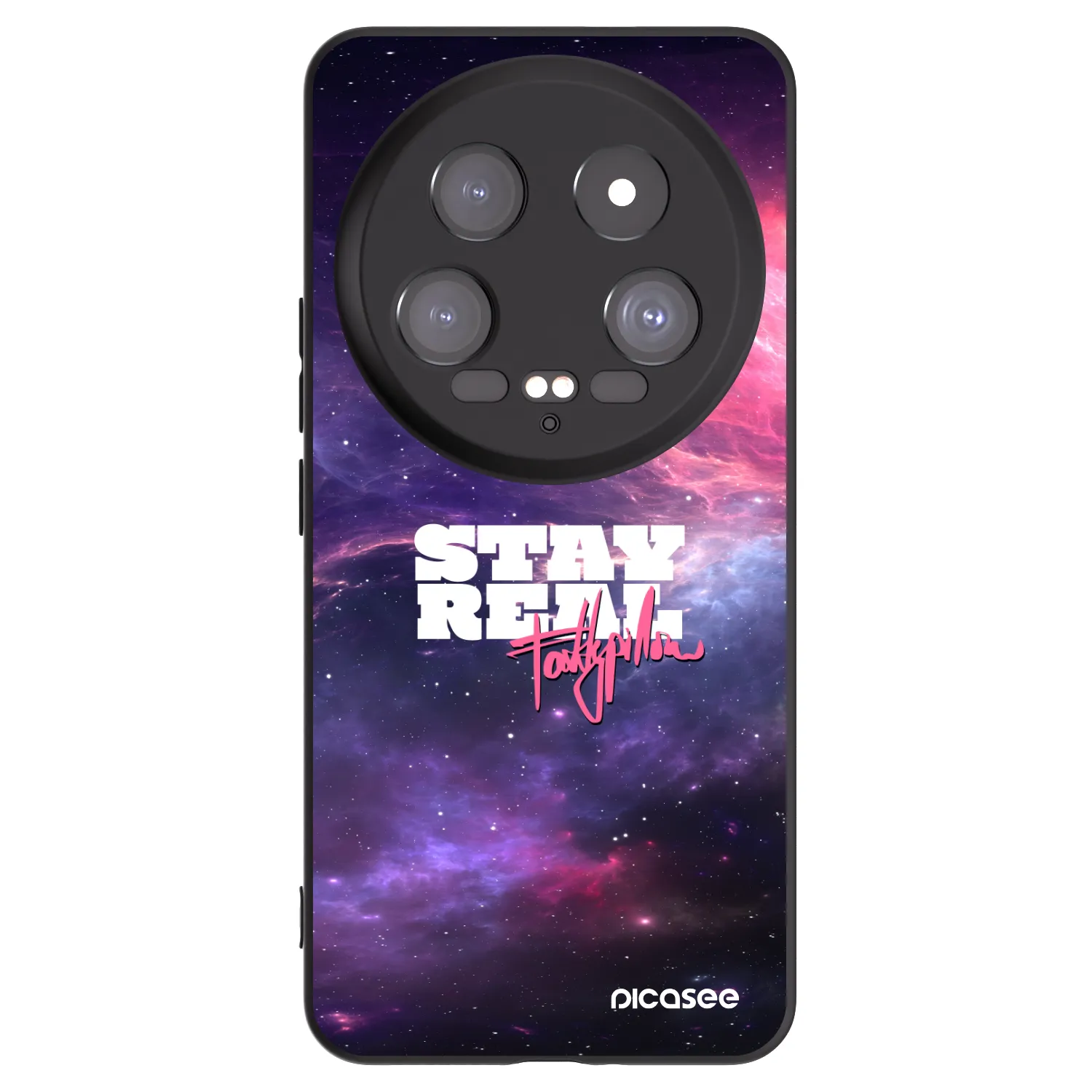 Picasee silikónový čierny obal pre Xiaomi 14 Ultra - Stay Real