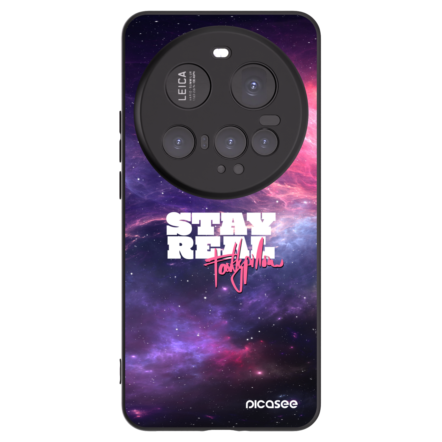 Picasee silikónový čierny obal pre Xiaomi 15 Ultra - Stay Real