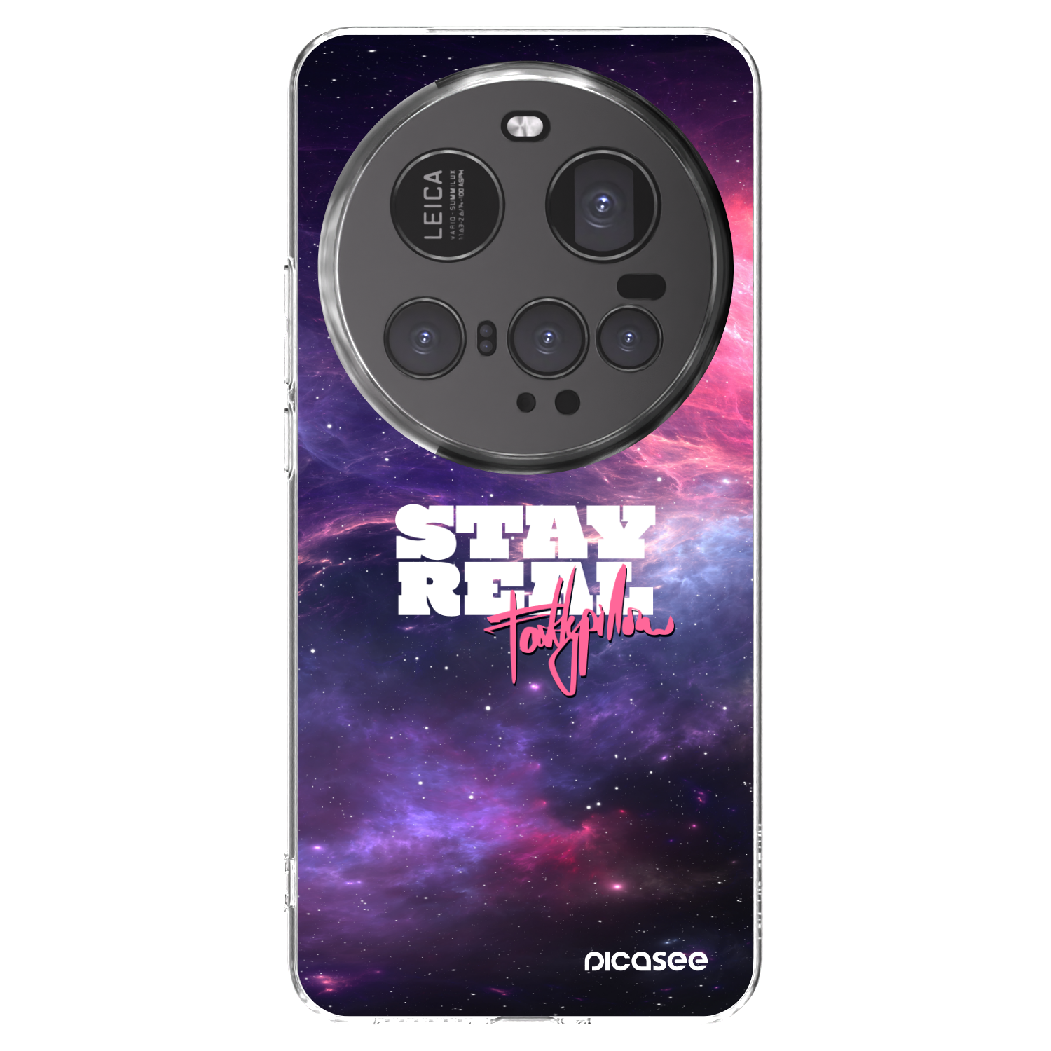 Picasee silikónový prehľadný obal pre Xiaomi 15 Ultra - Stay Real