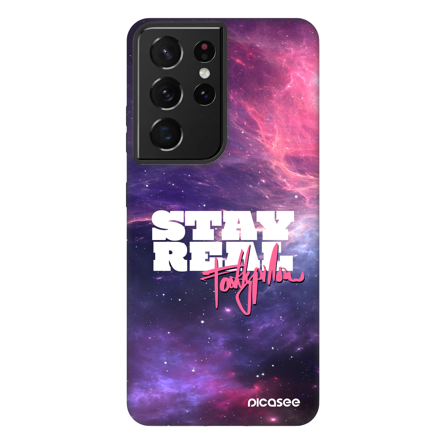 Picasee Fashion Case pre Samsung Galaxy S21 Ultra 5G G998B - Stay Real