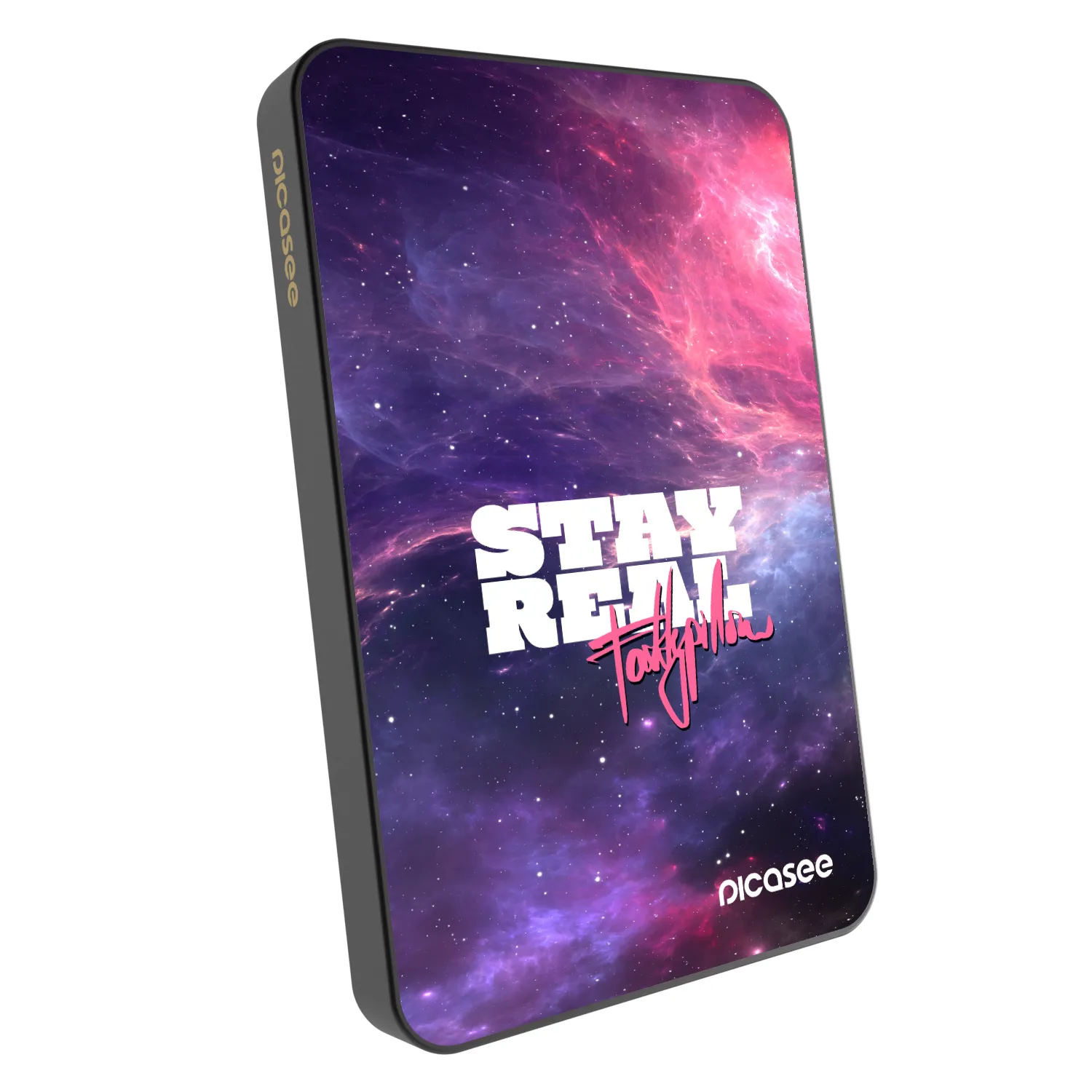 Picasee Powerbanka s MagSafe 5 000 mAh Šedá - Stay Real