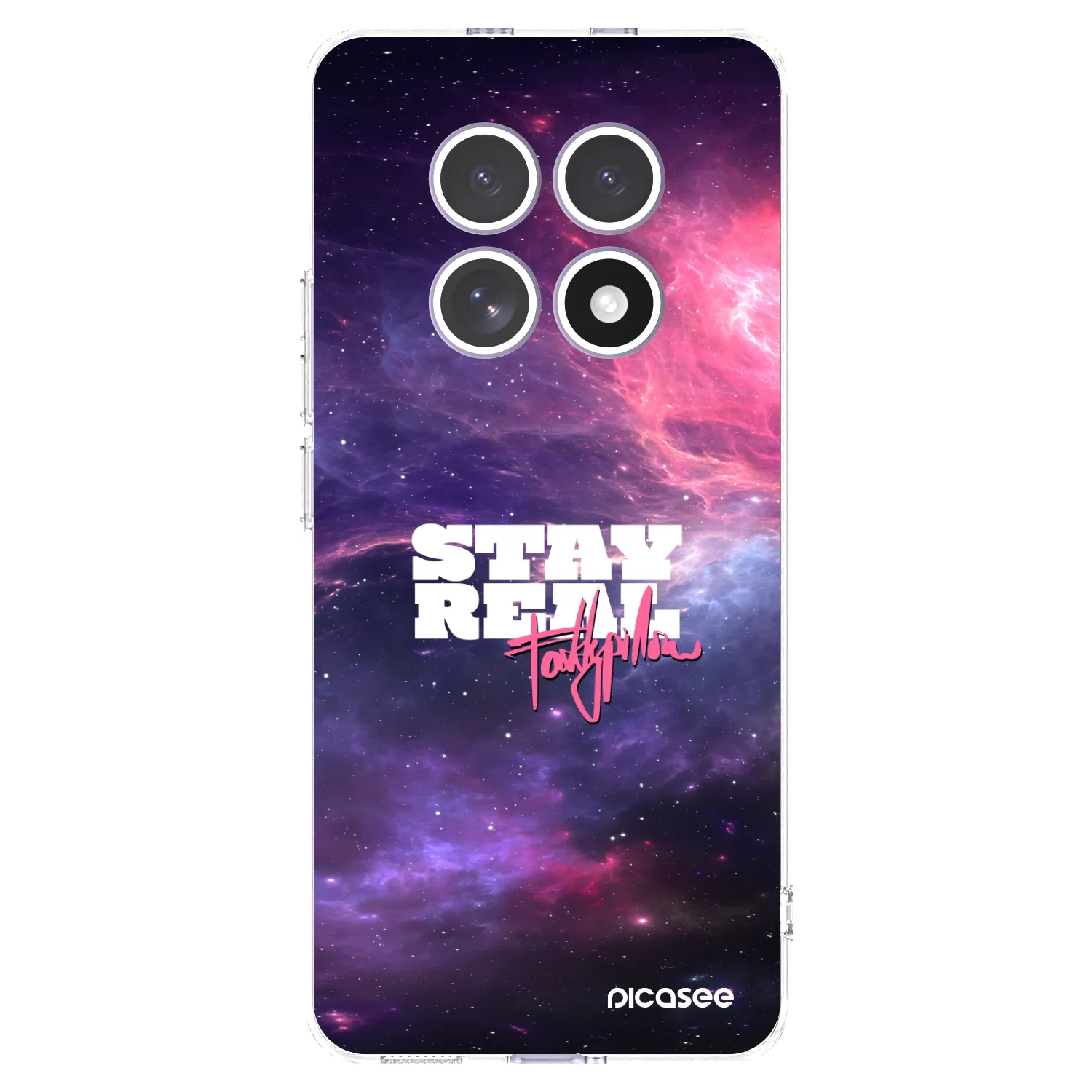 Picasee silikónový prehľadný obal pre Xiaomi Redmi Note 15 - Stay Real