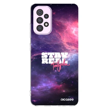 Picasee silikónový prehľadný obal pre Samsung Galaxy A32 5G A326B - Stay Real