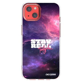 Picasee silikónový prehľadný obal pre Apple iPhone 13 - Stay Real