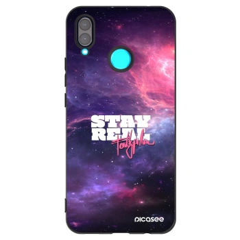 Picasee silikónový čierny obal pre Huawei Nova 3 - Stay Real