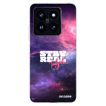 Picasee silikónový prehľadný obal pre Xiaomi 14 Pro - Stay Real