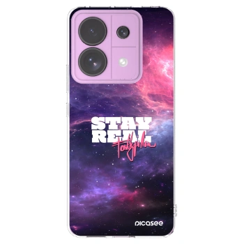 Picasee silikónový prehľadný obal pre Xiaomi Redmi Note 13 Pro 5G - Stay Real