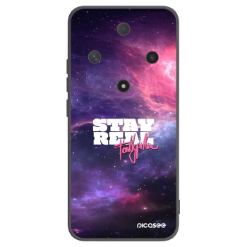 Picasee silikónový čierny obal pre Honor Magic6 Lite 5G - Stay Real
