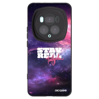 Picasee silikónový čierny obal pre Honor Magic6 Pro - Stay Real