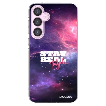 Picasee silikónový prehľadný obal pre Samsung Galaxy A55 5G A556B - Stay Real
