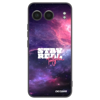 Picasee silikónový čierny obal pre OnePlus Nord 4 - Stay Real