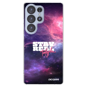 Picasee silikónový prehľadný obal pre Samsung Galaxy S25 Ultra 5G - Stay Real