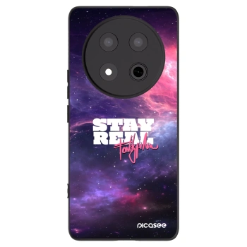 Picasee silikónový čierny obal pre Honor Magic7 Lite 5G - Stay Real