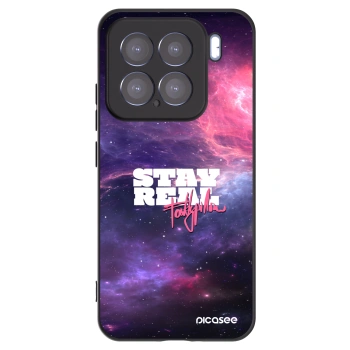 Picasee silikónový čierny obal pre Xiaomi 15 - Stay Real