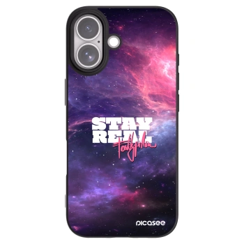 Picasee silikónový čierny obal pre Apple iPhone 17 - Stay Real