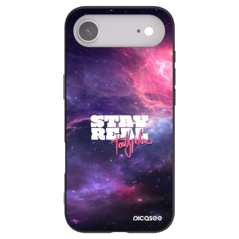 Picasee silikónový čierny obal pre Apple iPhone Air - Stay Real