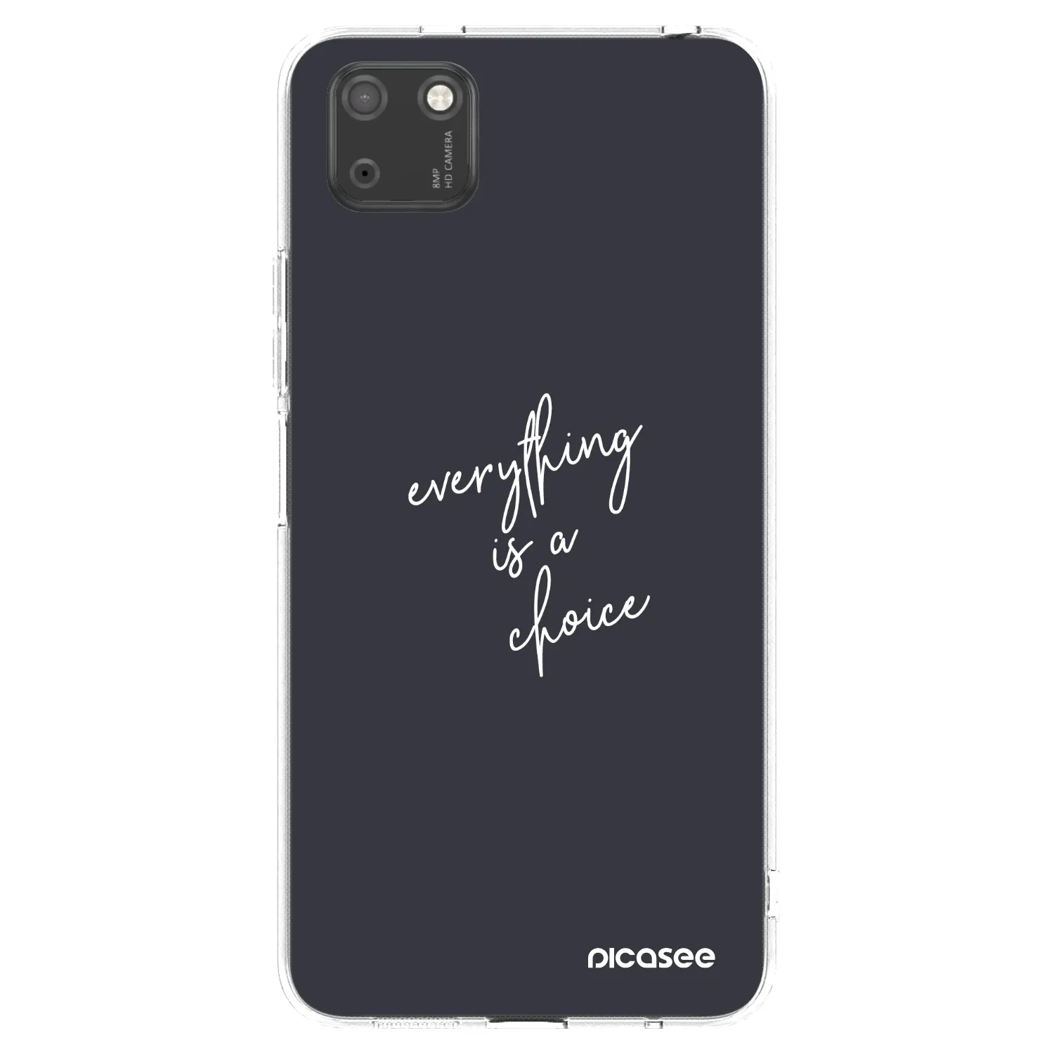 Picasee silikónový prehľadný obal pre Huawei Y5P - Všetko je na tebe