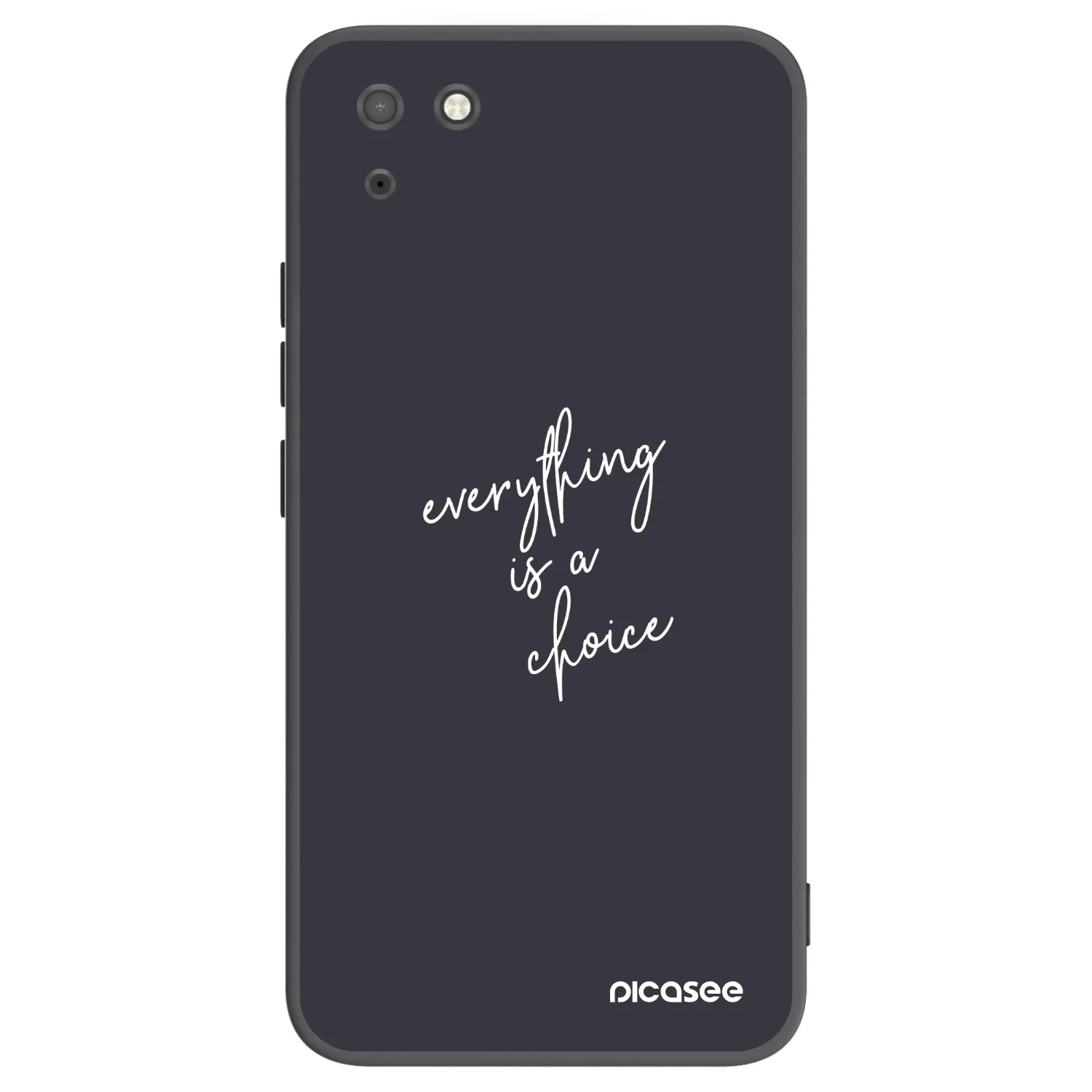 Picasee silikónový čierny obal pre Huawei Y5P - Všetko je na tebe