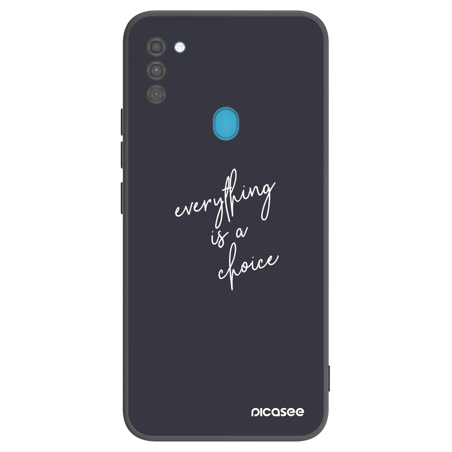 Picasee silikónový čierny obal pre Samsung Galaxy M11 - Všetko je na tebe